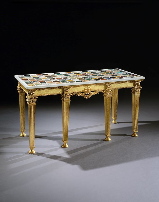 A giltwood side table | MasterArt